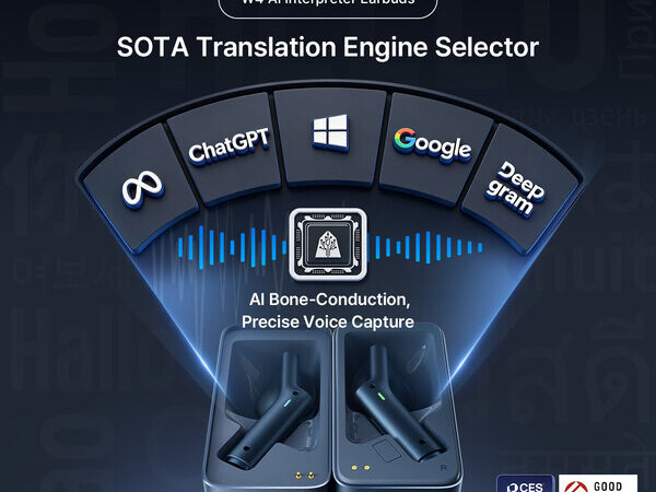 Timekettle เปิดตัวหูฟังแปลภาษา AI รุ่น W4 ที่คว้ารางวัลจาก GITEX Asia 2026 Timekettle เปิดตัวหูฟังแปลภาษา AI รุ่น W4 ที่คว้ารางวัลจาก GITEX Asia 2026