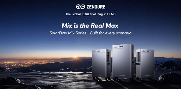 Zendure เปิดตัว SolarFlow Mix Series ทั่วทวีปยุโรป ซึ่งเป็นระบบกักเก็บพลังงานสำหรับบ้าน 3 รูปแบบบนแพลตฟอร์มเดียว ช่วยลดค่าไฟได้สูงสุดถึง 91% Zendure เปิดตัว SolarFlow Mix Series ทั่วทวีปยุโรป ซึ่งเป็นระบบกักเก็บพลังงานสำหรับบ้าน 3 รูปแบบบนแพลตฟอร์มเดียว ช่วยลดค่าไฟได้สูงสุดถึง 91%