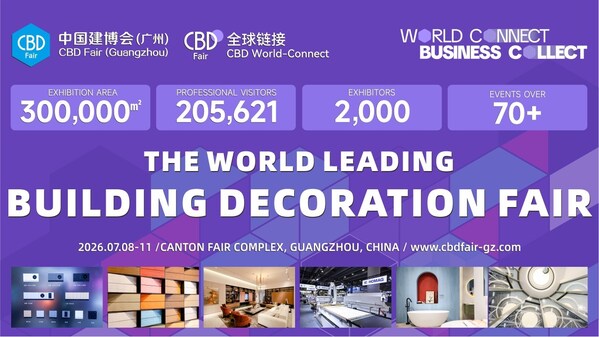 CBD Guangzhou 2026 เตรียมโชว์นวัตกรรมตกแต่งอาคารระดับโลก พร้อมจัดแสดงวิวัฒนาการสมาร์ทโฮม กรกฎาคมนี้ CBD Guangzhou 2026 เตรียมโชว์นวัตกรรมตกแต่งอาคารระดับโลก พร้อมจัดแสดงวิวัฒนาการสมาร์ทโฮม กรกฎาคมนี้