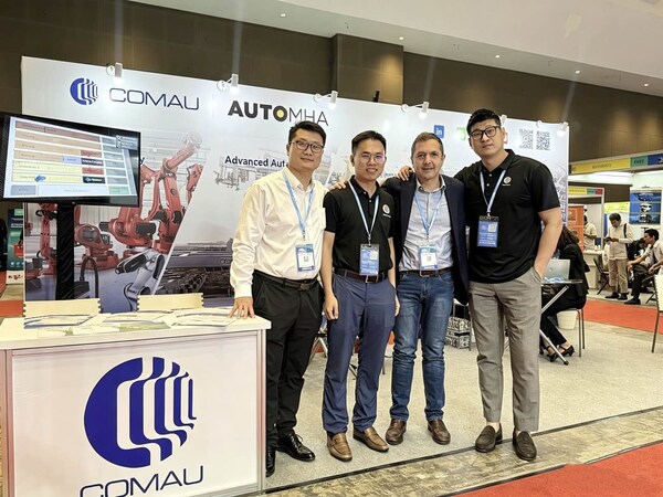 COMAU โชว์ศักยภาพโซลูชันระบบอัตโนมัติสำหรับอุตสาหกรรมยานยนต์เชิงพาณิชย์ในเอเชียตะวันออกเฉียงใต้ ที่งาน GIICOMVEC 2026 COMAU โชว์ศักยภาพโซลูชันระบบอัตโนมัติสำหรับอุตสาหกรรมยานยนต์เชิงพาณิชย์ในเอเชียตะวันออกเฉียงใต้ ที่งาน GIICOMVEC 2026