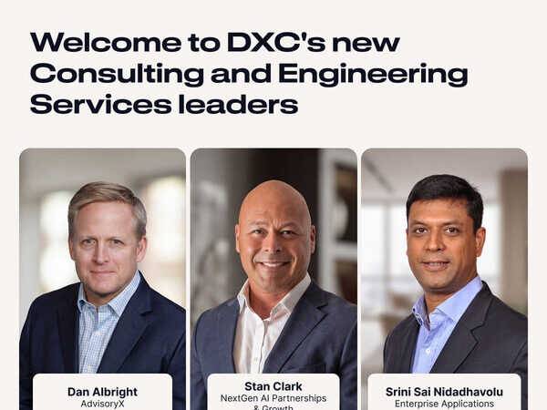 DXC Technology ขยายทีมผู้นำด้านบริการที่ปรึกษาและวิศวกรรม เพื่อขับเคลื่อนการเติบโตด้วย AI DXC Technology ขยายทีมผู้นำด้านบริการที่ปรึกษาและวิศวกรรม เพื่อขับเคลื่อนการเติบโตด้วย AI