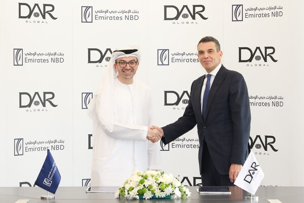 Emirates NBD ประสบความสำเร็จในการจัดหาเงินกู้ร่วมแบบมีกำหนดระยะเวลา มูลค่า 250 ล้านดอลลาร์สหรัฐ ให้แก่ Dar Global เพื่อขับเคลื่อนการขยายธุรกิจและเติบโตในระดับสากล