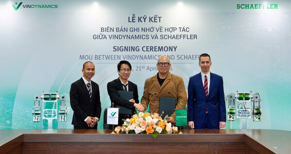 Schaeffler และ VinDynamics ลงนามความร่วมมือเชิงกลยุทธ์ เดินหน้าพัฒนาเทคโนโลยีสำหรับหุ่นยนต์ฮิวแมนนอยด์ Schaeffler และ VinDynamics ลงนามความร่วมมือเชิงกลยุทธ์ เดินหน้าพัฒนาเทคโนโลยีสำหรับหุ่นยนต์ฮิวแมนนอยด์