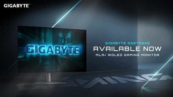 GIGABYTE วางจำหน่ายจอเกมมิ่ง WOLED ขนาด 27 นิ้ว ความละเอียด QHD พร้อมอัตรารีเฟรช 240Hz ระดับแข่งขันแบบมืออาชีพ GIGABYTE วางจำหน่ายจอเกมมิ่ง WOLED ขนาด 27 นิ้ว ความละเอียด QHD พร้อมอัตรารีเฟรช 240Hz ระดับแข่งขันแบบมืออาชีพ