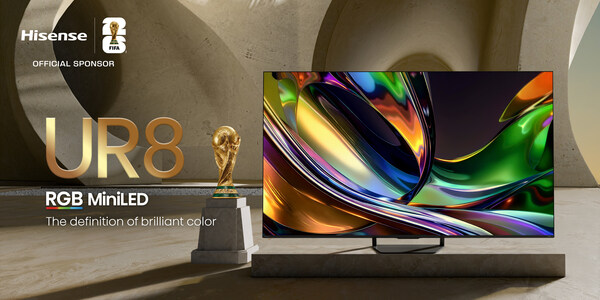 Hisense เปิดตัว UR8 ด้วยสีสันที่เป็นธรรมชาติและสมจริง นำเทคโนโลยี RGB MiniLED รุ่นใหม่สู่ครอบครัว Hisense เปิดตัว UR8 ด้วยสีสันที่เป็นธรรมชาติและสมจริง นำเทคโนโลยี RGB MiniLED รุ่นใหม่สู่ครอบครัว