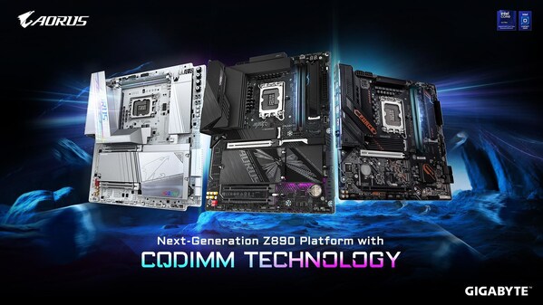 GIGABYTE จัดแสดงประสิทธิภาพ CQDIMM ชั้นนำของอุตสาหกรรมและการขยายระบบนิเวศในงาน COMPUTEX 2026 GIGABYTE จัดแสดงประสิทธิภาพ CQDIMM ชั้นนำของอุตสาหกรรมและการขยายระบบนิเวศในงาน COMPUTEX 2026