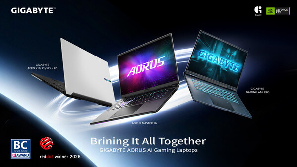 GIGABYTE เปิดตัวเกมมิ่งแล็ปท็อป AI เจ้าของรางวัลระดับโลก พร้อมอัปเดตใหม่ของ GiMATE สุดล้ำ ภายในงาน COMPUTEX 2026 GIGABYTE เปิดตัวเกมมิ่งแล็ปท็อป AI เจ้าของรางวัลระดับโลก พร้อมอัปเดตใหม่ของ GiMATE สุดล้ำ ภายในงาน COMPUTEX 2026