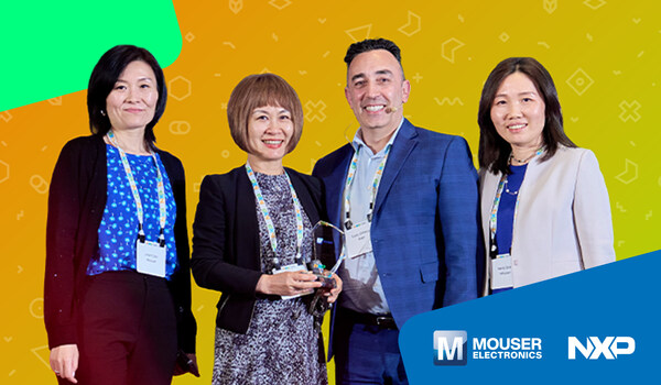Mouser Electronics คว้ารางวัล Top Customer Count Asia 2025 จาก NXP เป็นครั้งแรก Mouser Electronics คว้ารางวัล Top Customer Count Asia 2025 จาก NXP เป็นครั้งแรก